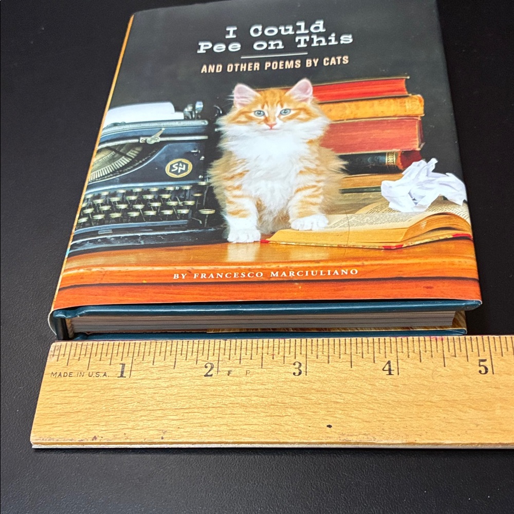 Chronicle Books - Cat Poetry with Orange and White Cover - Picture 2 of 7
